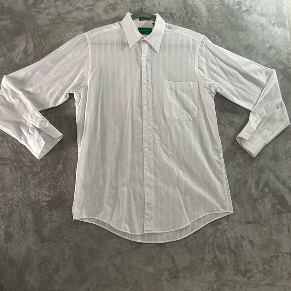 Carven EUC Paris Swiss cotton button down white shirt - Picture 10 of 10